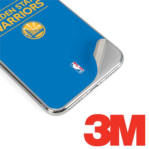 NBA Golden State Warriors Standard - Blue iPhone XS Max Skin