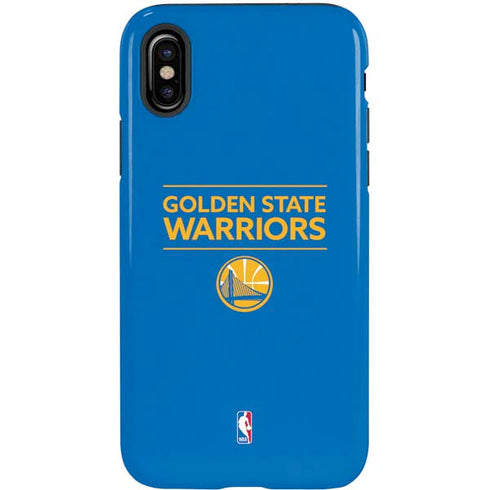 NBA Golden State Warriors Standard - Blue iPhone XS Pro Case
