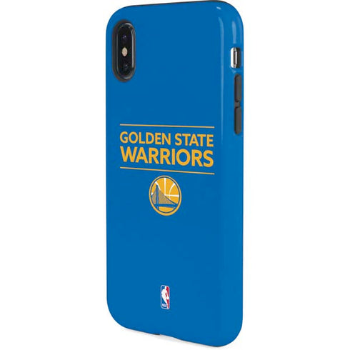 NBA Golden State Warriors Standard - Blue iPhone XS Pro Case