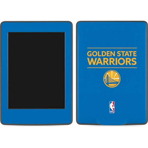 NBA Golden State Warriors Standard - Blue Amazon Kindle Skin