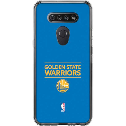 NBA Golden State Warriors Standard - Blue LG K51/Q51 Clear Case