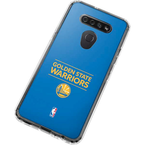 NBA Golden State Warriors Standard - Blue LG K51/Q51 Clear Case