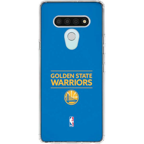 NBA Golden State Warriors Standard - Blue LG Stylo 6 Clear Case