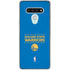 NBA Golden State Warriors Standard - Blue LG Stylo 6 Clear Case
