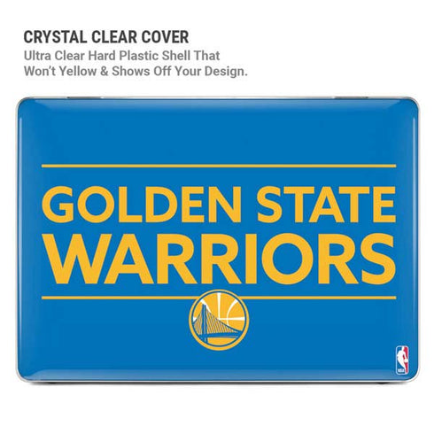 NBA Golden State Warriors Standard - Blue MacBook Air 13in M1 (2021) Case plus Skin
