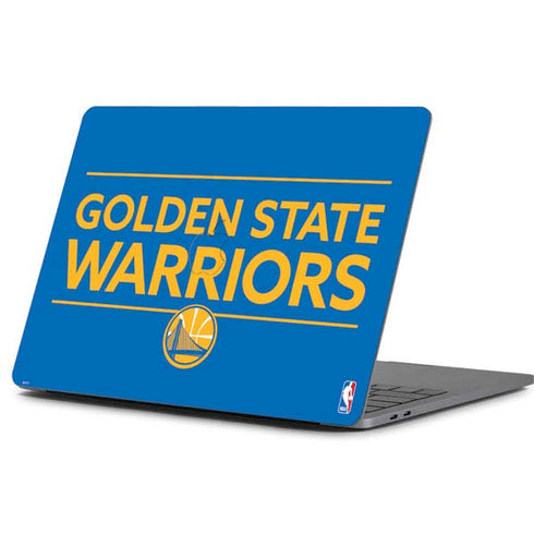 NBA Golden State Warriors Standard - Blue Apple MacBook Pro 13-inch Skin