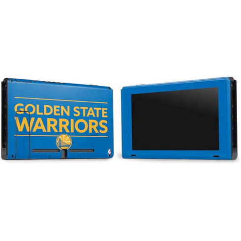 NBA Golden State Warriors Standard - Blue Nintendo Switch Bundle Skin