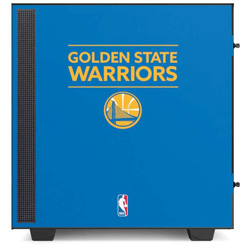 NBA Golden State Warriors Standard - Blue NZXT H510 Compact ATX Mid-Tower Case Skin