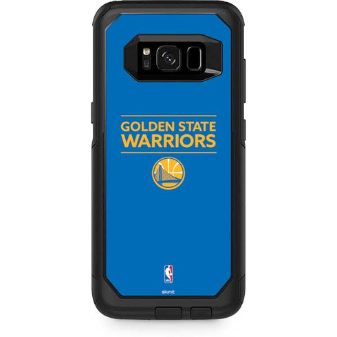 NBA Golden State Warriors Standard - Blue Otterbox Commuter Galaxy Skin