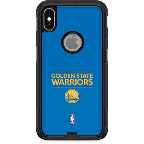 NBA Golden State Warriors Standard - Blue Otterbox Commuter iPhone Skin