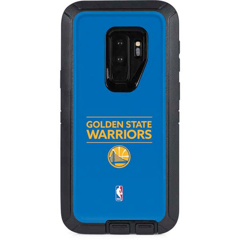 NBA Golden State Warriors Standard - Blue Otterbox Defender Galaxy Skin