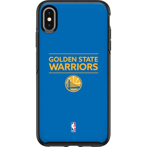 NBA Golden State Warriors Standard - Blue Otterbox Symmetry iPhone Skin