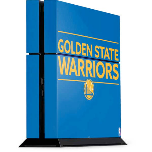 NBA Golden State Warriors Standard - Blue PS4 Console Skin
