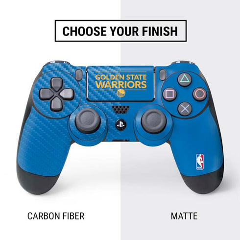 NBA Golden State Warriors Standard - Blue PS4 Controller Skin