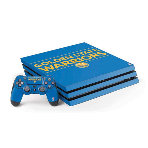 NBA Golden State Warriors Standard - Blue PS4 Pro Bundle Skin