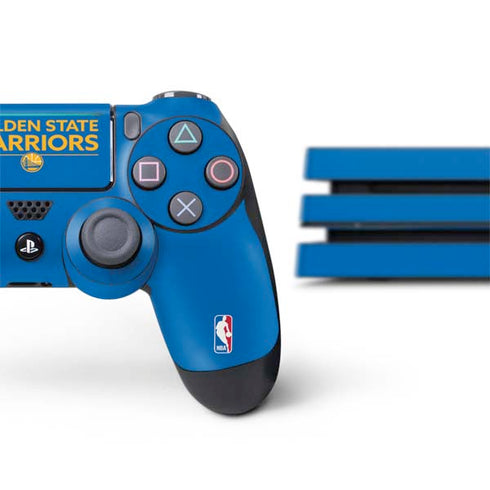 NBA Golden State Warriors Standard - Blue PS4 Pro Bundle Skin