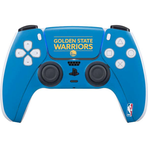 NBA Golden State Warriors Standard - Blue PS5 Controller Skin