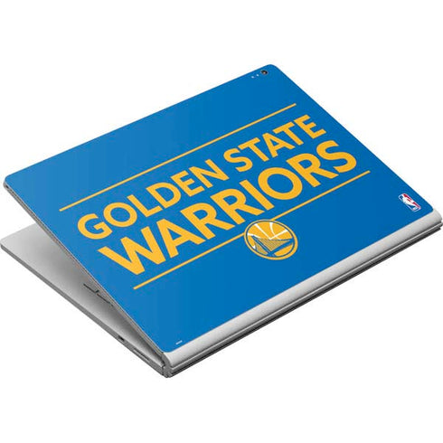 NBA Golden State Warriors Standard - Blue Surface Book Skin