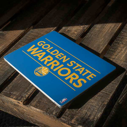 NBA Golden State Warriors Standard - Blue Surface Laptop 3 13.5in Skin