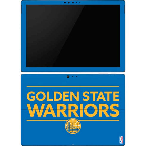 NBA Golden State Warriors Standard - Blue Surface Pro 6 Skin