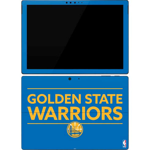 NBA Golden State Warriors Standard - Blue Surface Pro 7 Skin