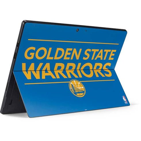 NBA Golden State Warriors Standard - Blue Surface Pro 7 Skin