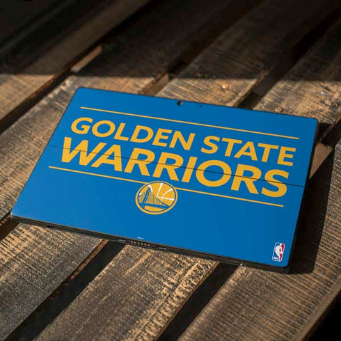 NBA Golden State Warriors Standard - Blue Surface Pro 7 Skin