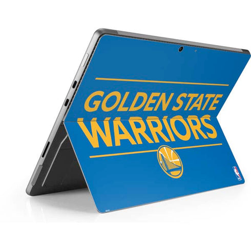 NBA Golden State Warriors Standard - Blue Surface Pro 8 Skin
