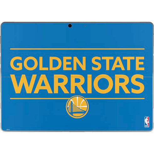 NBA Golden State Warriors Standard - Blue Surface Pro 9 Skin