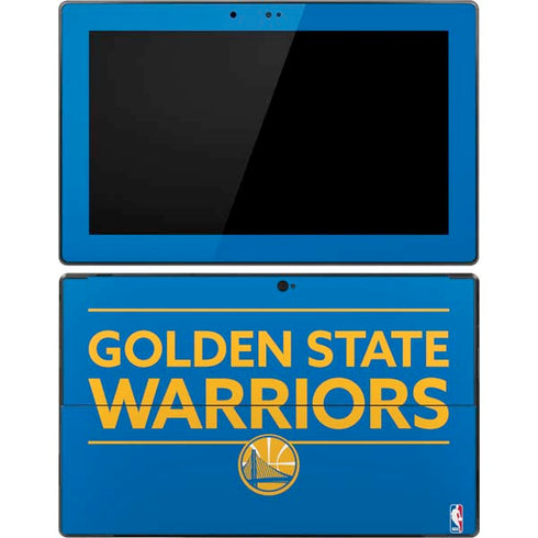 NBA Golden State Warriors Standard - Blue Surface Pro Tablet Skin