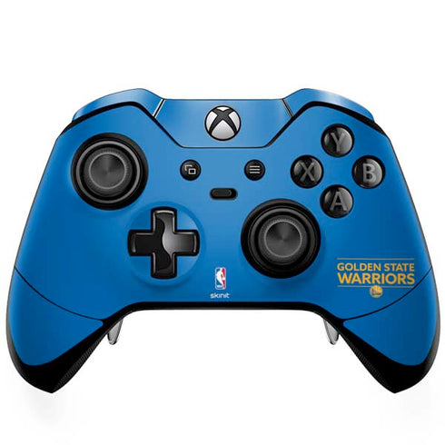 NBA Golden State Warriors Standard - Blue Xbox One Elite Controller Skin