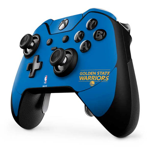 NBA Golden State Warriors Standard - Blue Xbox One Elite Controller Skin