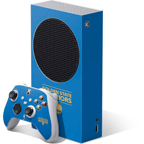 NBA Golden State Warriors Standard - Blue Xbox Series S Bundle Skin