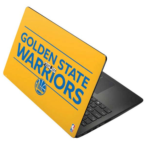 NBA Golden State Warriors Standard - Yellow Asus X502CA 15.6 Skin