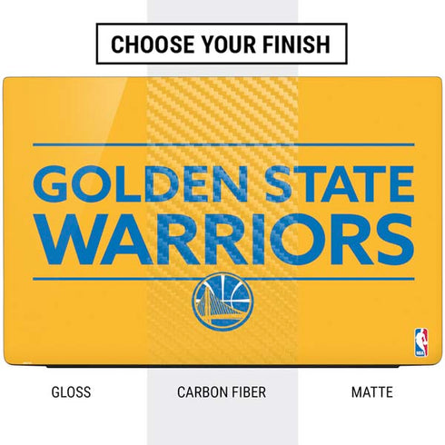 NBA Golden State Warriors Standard - Yellow Dell Vostro Skin