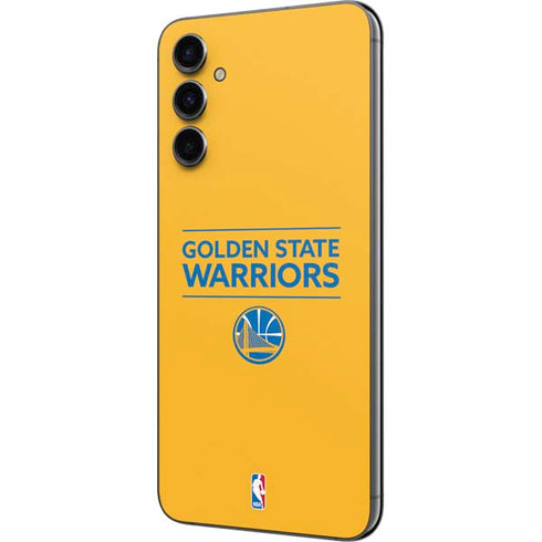 NBA Golden State Warriors Standard - Yellow Galaxy A14 5G Skin