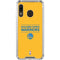 NBA Golden State Warriors Standard - Yellow Galaxy A30 Clear Case