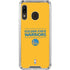 NBA Golden State Warriors Standard - Yellow Galaxy A30 Clear Case