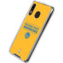 NBA Golden State Warriors Standard - Yellow Galaxy A30 Clear Case