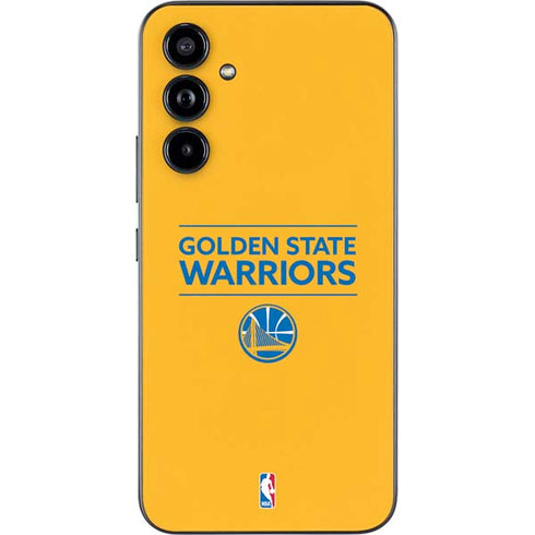 NBA Golden State Warriors Standard - Yellow Galaxy A54 5G Skin