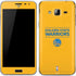 NBA Golden State Warriors Standard - Yellow Galaxy J3 Skin