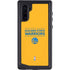 NBA Golden State Warriors Standard - Yellow Galaxy Note 10 Waterproof Case