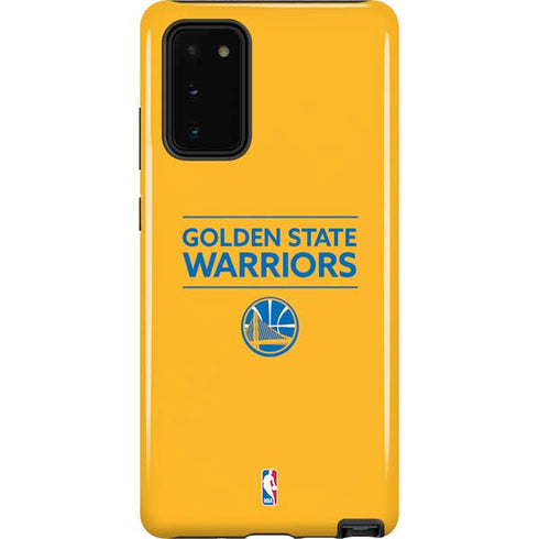 NBA Golden State Warriors Standard - Yellow Galaxy Note20 5G Pro Case