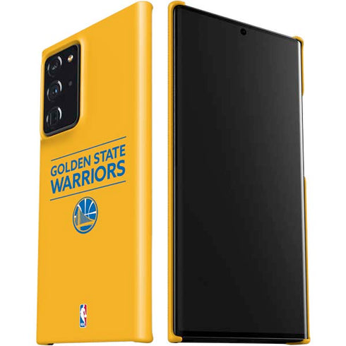 NBA Golden State Warriors Standard - Yellow Galaxy Note20 Ultra 5G Lite Case
