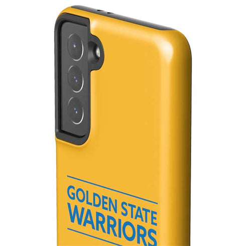 NBA Golden State Warriors Standard - Yellow Galaxy S21 5G Pro Case