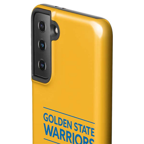 NBA Golden State Warriors Standard - Yellow Galaxy S21 Plus 5G Pro Case