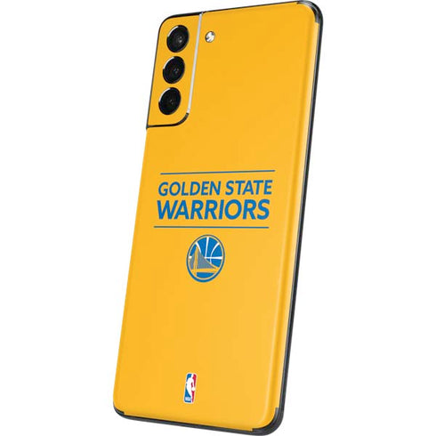 NBA Golden State Warriors Standard - Yellow Galaxy S21 Plus 5G Skin