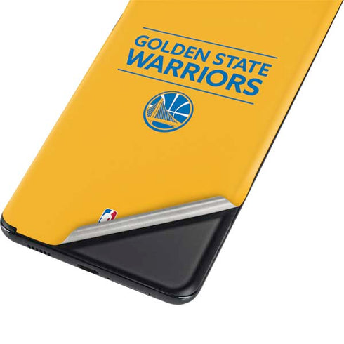 NBA Golden State Warriors Standard - Yellow Galaxy S21 Plus 5G Skin