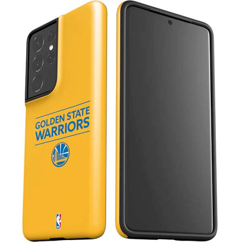 NBA Golden State Warriors Standard - Yellow Galaxy S21 Ultra 5G Pro Case