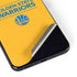 NBA Golden State Warriors Standard - Yellow Galaxy S22 Plus Skin